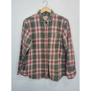 Red Head Brand Co. Men's Plaid Flannel Button Up Shirt‎ Size Medium